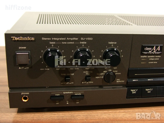 Усилвател   Technics su-v550 /1 , снимка 4 - Ресийвъри, усилватели, смесителни пултове - 53681633