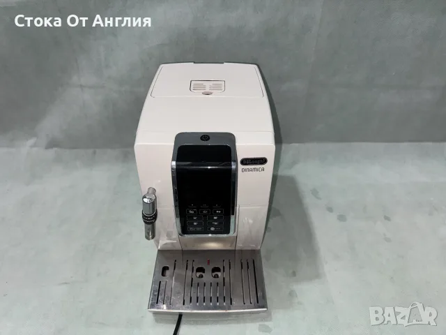 Кафемашина DeLonghi Dinamica ECAM350.35.W, снимка 2 - Кафемашини - 55945066