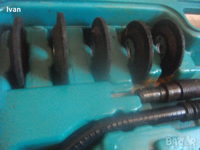 Комплект 5бр. Пневматични Различни Машини Аксесоари В Куфар-Мини Лентов Шлайф,Зеге,Ъглошлайф,Стойка, снимка 4 - Други инструменти - 42445186