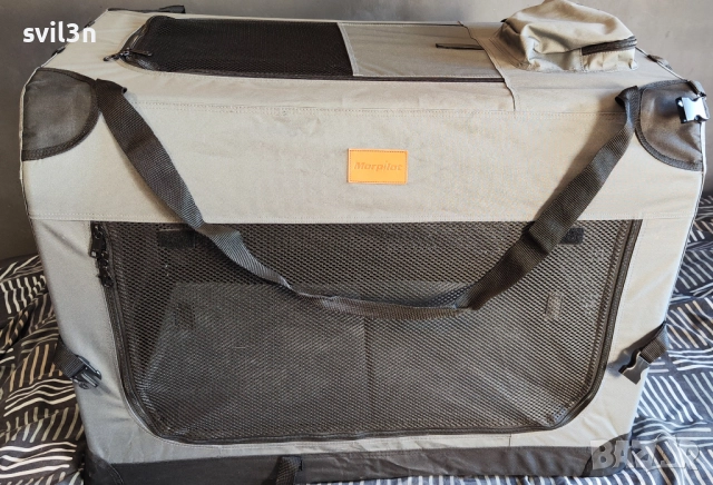 Транспортна чанта за домашен любимец (голяма котка или малко куче до 7 кг), снимка 4 - За кучета - 52936583