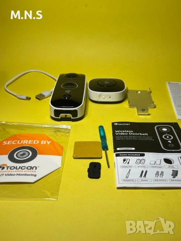 WiFi Звънец с камера , снимка 9 - Комплекти за видеонаблюдение - 53760379