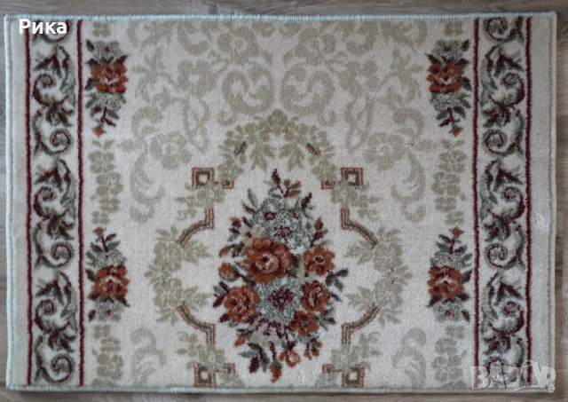 Малък килим 80/55 тип Персийски, снимка 2 - Килими - 52558983