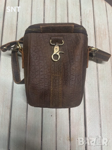 Мъжка чанта от естествена кожа , снимка 2 - Чанти - 53649266