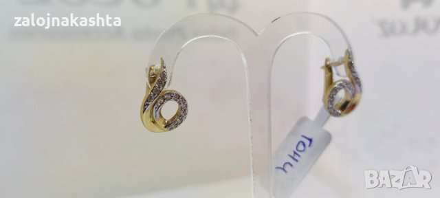 Златни обеци-3,25гр/14кр, снимка 3 - Обеци - 40885559