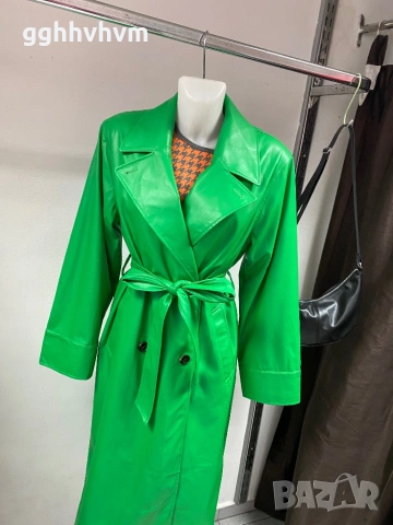 Кожено манто, снимка 5 - Палта, манта - 53611541