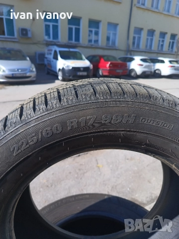 Зимни гуми KUMHO 225/60/17, снимка 5 - Гуми и джанти - 52008908