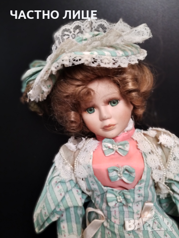 Стара Порцеланова кукла 50см, снимка 14 - Колекции - 44601958