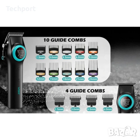 VGR Professional Barber Combo 4 в 1, снимка 2 - Машинки за подстригване - 53588803