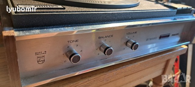 Грамофон в куфарче Philips, снимка 7 - Грамофони - 42133153