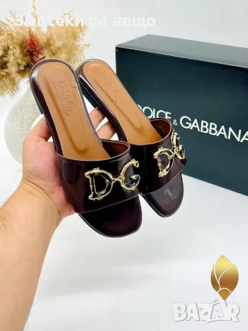 Dolce&Gabbana Дамски Чехли Долче И Габана - Различни Цветове Код SEM-274, снимка 4 - Чанти - 55779876