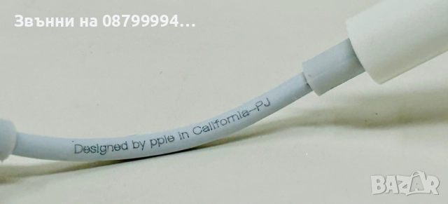  Оригинален адаптер преходник 3,5mm to lightning за слушалки Apple iPhone 5 до 14ProMax, снимка 5 - USB кабели - 51979919