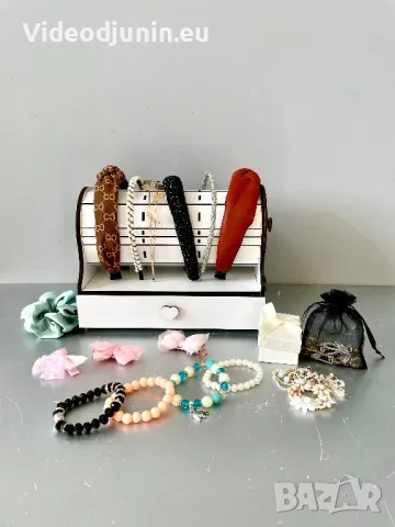 Органайзер/поставка за диадеми, фибички, ластици и всякакви любими и ценни неща, снимка 5 - Аксесоари за коса - 48000645