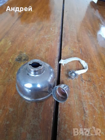 Стара лабораторна спиртна лампа,спиртник #2, снимка 3 - Антикварни и старинни предмети - 39408956