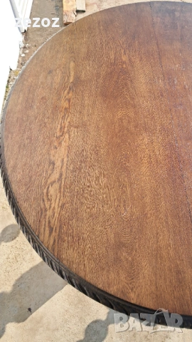 Маса антикварна масив №120, снимка 9 - Маси - 53282428