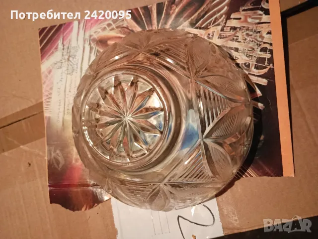 кристална купа-45, снимка 3 - Други - 47658854