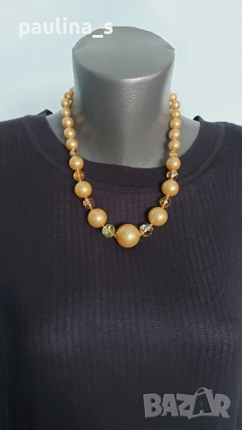 Шест различни броя / Колие тип чокър или гердан , снимка 11 - Колиета, медальони, синджири - 53529565