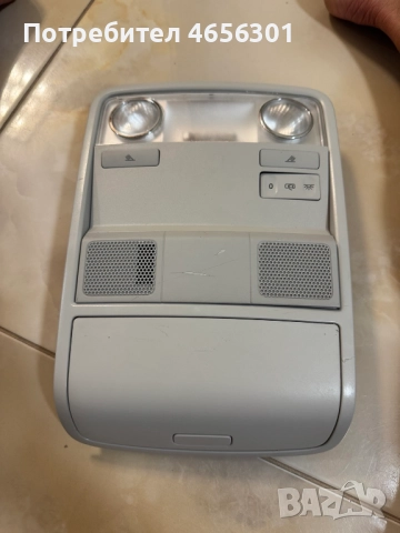 Комплект централен преден плафон+стойка за очила за Vw Golf 5 само за 80лв. 1k0867489 1K0947105G