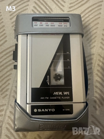 Уокмен SANYO с Радио. Made in Japan 🇯🇵 от Истинските., снимка 8 - Радиокасетофони, транзистори - 56154814