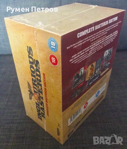 2 Steelbooks ГАДНИ КОПИЛЕТА - INGLORIOUS BASTERDS Ultra Limited DELUXE One Click Steelbooks Edition, снимка 2 - Blu-Ray филми - 44286524