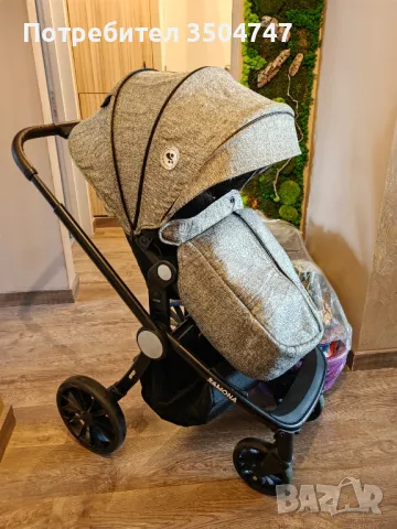 Бебешка количка 3в1 в много добро  състояние, снимка 1