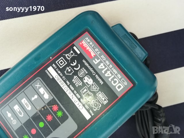 MAKITA 7,2-14,4V ЗАРЯДНО ЗА БАТЕРИЙ ОТ ШВЕЦИЯ 1709231255, снимка 2 - Други инструменти - 42219533