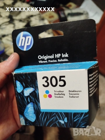 Мастило за принтер hp 305 цветно и черно