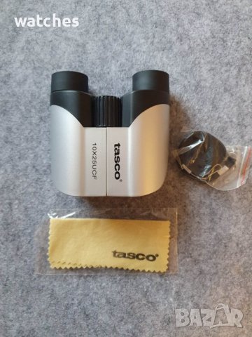 Бинокъл Tasco 10x25 , снимка 2 - Оборудване и аксесоари за оръжия - 39629807