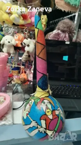 Тиква/кратунка/рисувана на ръка, снимка 1