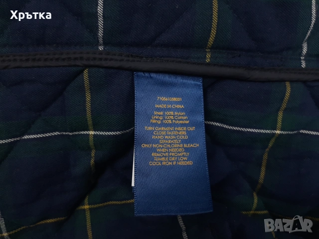 Polo Ralph Lauren Iconic Quilted - Оригинален мъжки елек размер L, снимка 12 - Якета - 53466817