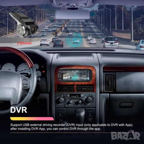 Мултимедия за Jeep, Grand Cherokee, Android, навигация, за Wrangler, Dodge, Chrysler, плеър, 2DIN, снимка 5 - Аксесоари и консумативи - 53508551