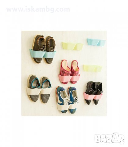 ЛЕПЯЩА ПОСТАВКА ЗА ОБУВКИ ИЛИ ПАНТОФИ ЗА СТЕНА - код 1703, снимка 4 - Други стоки за дома - 33989519