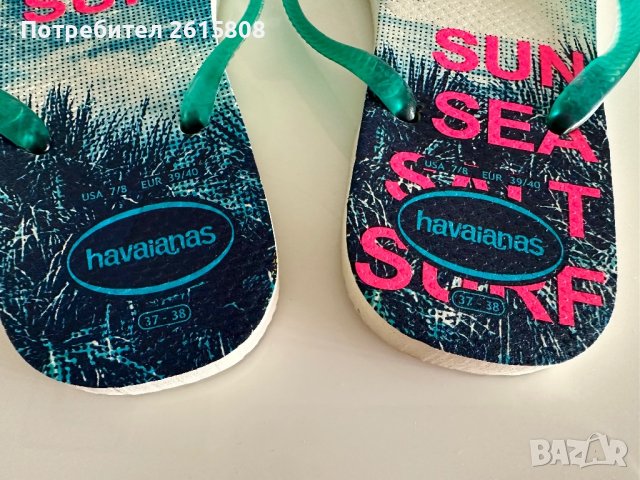 Дамски Havaianas, снимка 3 - Джапанки - 41641494