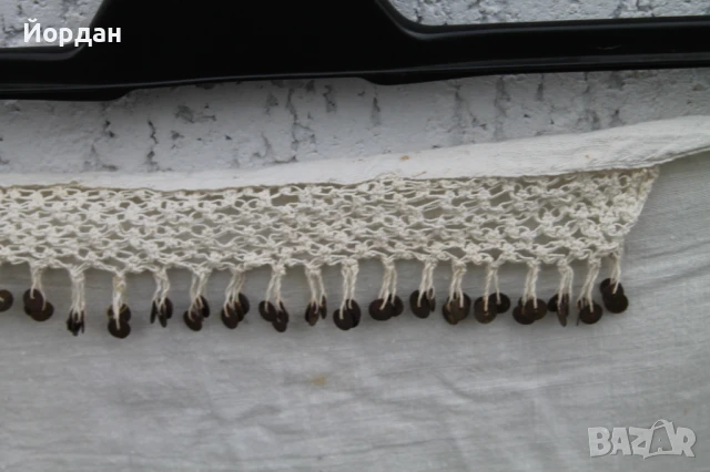 Кърпа за глава от народна носия, снимка 8 - Антикварни и старинни предмети - 50496619