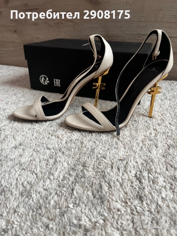 Оригинални Дамски Сандали Elisabetta Franchi , снимка 2 - Сандали - 52315094