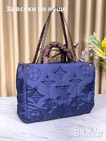Louis Vuitton Стилна Капитонирана Дамска Чанта Тип Тоут С Монограм , снимка 12 - Чанти - 55931457