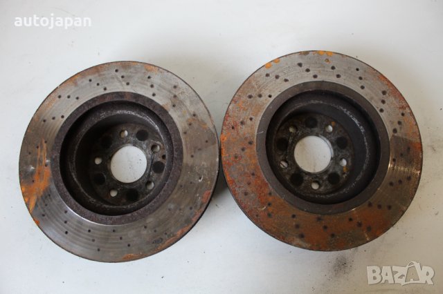 Предни спирачни дискове Мерцедес-бенц в220 с320 цди 197кс 01г Mercedes-benz w220 c320 cdi 197hp 2001, снимка 2 - Части - 44493617