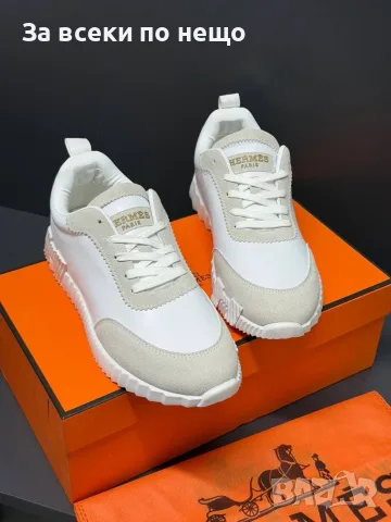 Hermes Мъжки Маратонки👟Мъжки Спортни Обувки Хермес - Различни Цветове Код E139, снимка 11 - Маратонки - 55799810