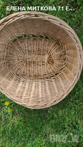 2 плетени ратанови кошника, снимка 6 - Градински мебели, декорация  - 49919792
