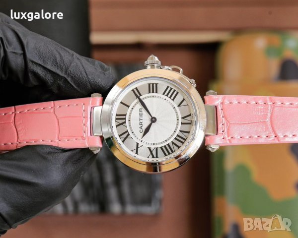 Дамски часовник Pink Ballon Bleu De Cartier с автоматичен механизъм, снимка 4 - Дамски - 42621933