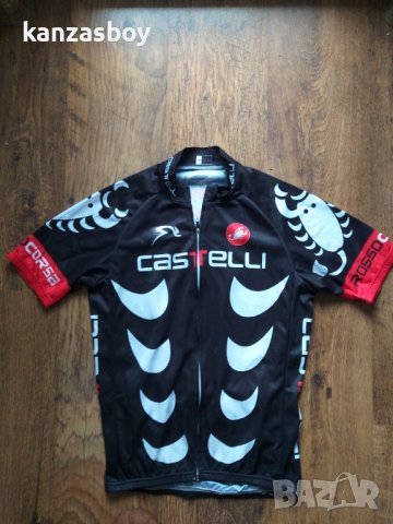 Castelli - страхотно вело джърси , снимка 4 - Спортни дрехи, екипи - 40751577