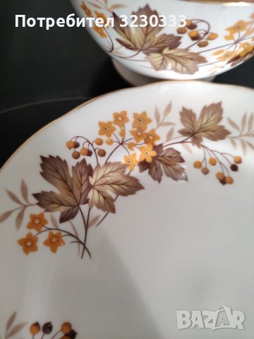 Порцеланови чинии за торта Royal Vale, снимка 3 - Чинии - 41871223