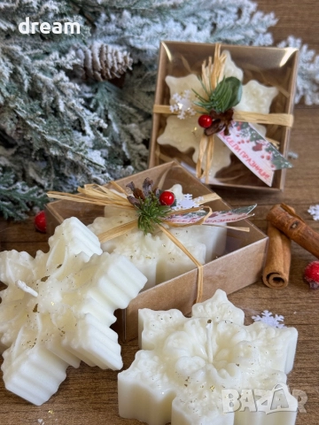 Бюджетни Коледни свещи