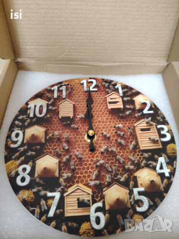 Часовници на пчеларска тематика, снимка 5 - Други стоки за дома - 52100458