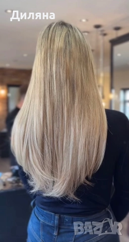 Удължаване и сгъстяване на коса с микро ринг кичури и капси, снимка 7 - Фризьорски услуги - 52586250