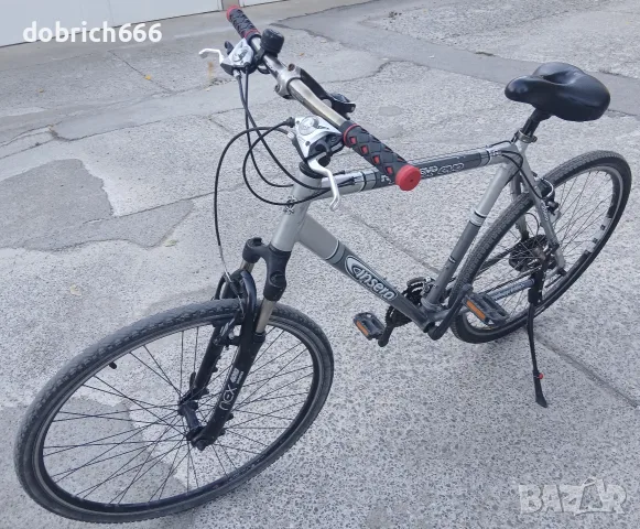 Алуминиев велосипед 28 цола с амортисьор 120 евро, снимка 2 - Велосипеди - 55962687