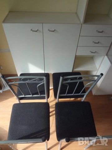 Комплект от 4 бр. градински стола, снимка 8 - Градински мебели, декорация  - 50587236