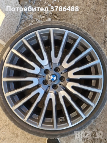 Оргинални джанти за БМВ 7 21 Цола, снимка 2 - Гуми и джанти - 52265308