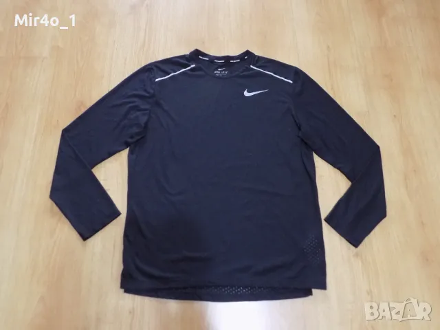 тениска nike running найк потник блуза худи екип оригинална спортна фитнес крос мъжка M 