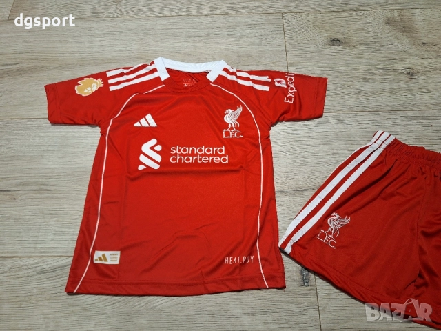 Детски екип на Ливърпул #Върджил Ван Дайк #4# сезон 25/26!, снимка 3 - Футбол - 52201858