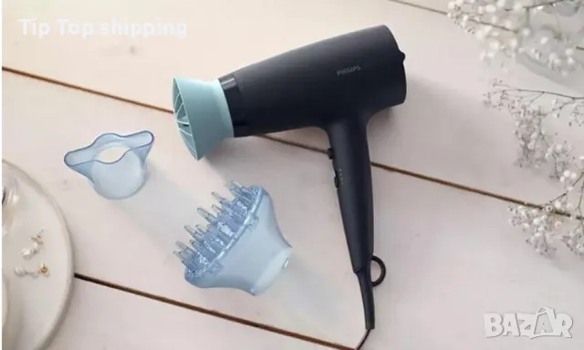 Сешоар Philips BHD360, 2100 W, ThermoProtect – Лек, Мощен и Щадящ Косата!, снимка 2 - Сешоари - 50419095